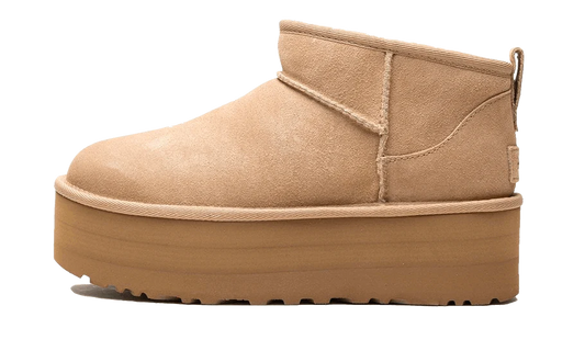 UGG Mini Platform Boot Sand - DROP UP