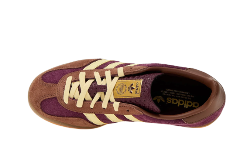 Adidas Gazelle Indoor Maroon Almost Yellow - DROP UP