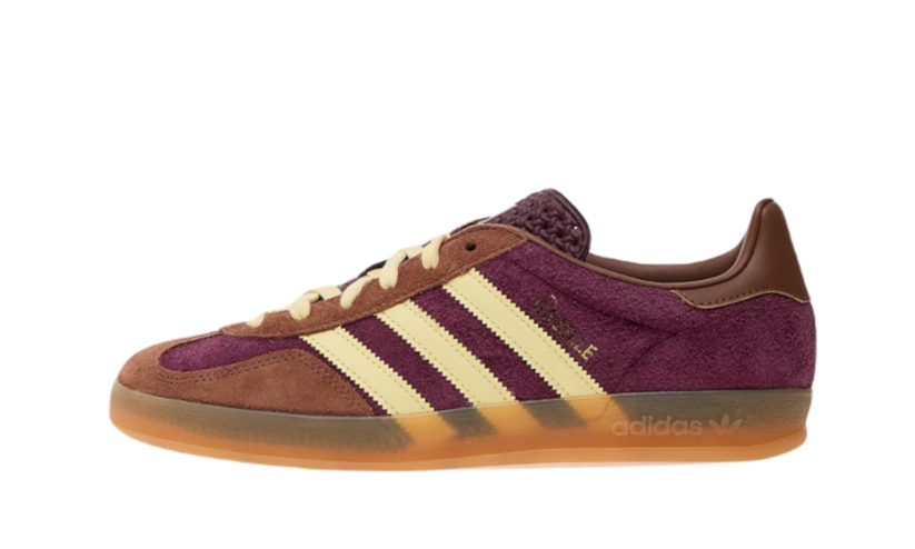 Adidas Gazelle Indoor Maroon Almost Yellow - DROP UP