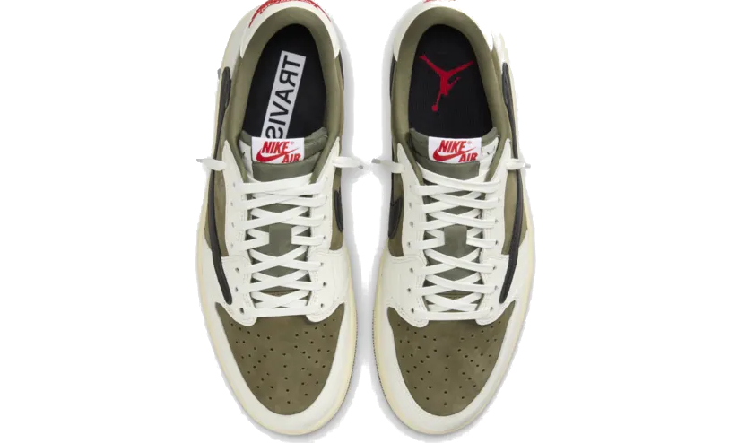 Air Jordan 1 Low OG x Travis Scott Medium Olive - DROP UP