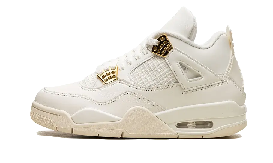 Air Jordan 4 Retro Sail Metallic Gold - DROP UP