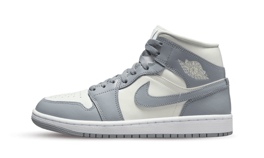 Air Jordan 1 Mid Grey Sail Stealth - DROP UP