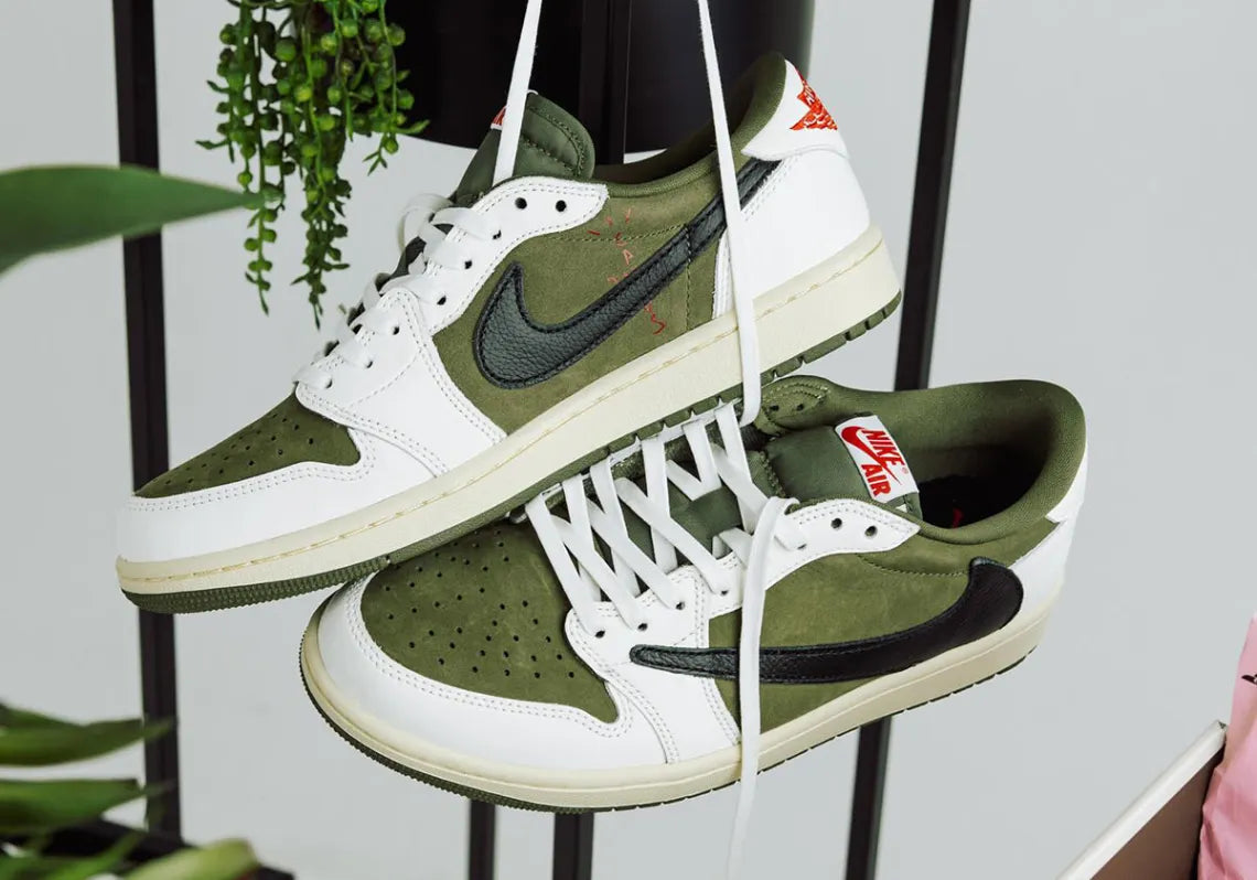 Air Jordan 1 Low OG x Travis Scott Medium Olive - DROP UP