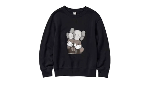 Kaws x Uniqlo Longsleeve Sweatshirt Black BFF - DROP UP