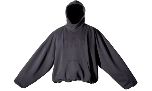 Yeezy Gap Engineered by Balenciaga Dove Hoodie Washed Black Los Angeles Archieves